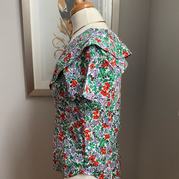 Anthropologie Austen Collared Blouse - Picture 8 of 12